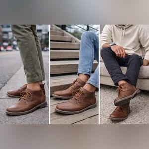 St. John's Bay Men's Tan Chukka Boots